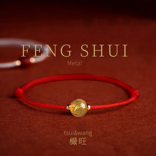 Tsui&Wang Taoism Metal Element Bracelet - FengShui Bracelet